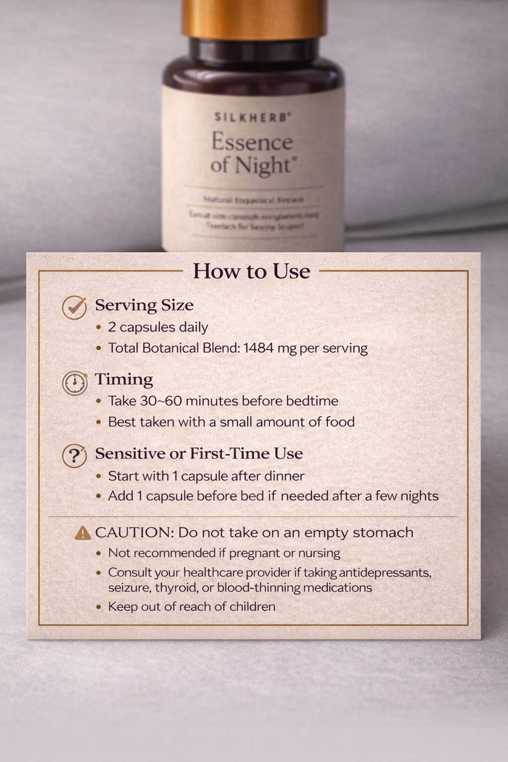 SilkHerb · Essence of Night™